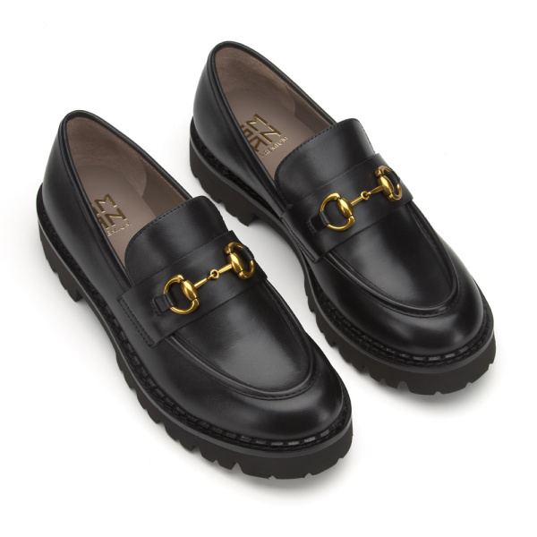 Лоферы SMAN (Размер: 35, цвет: черный, код: CWC12/24-1)