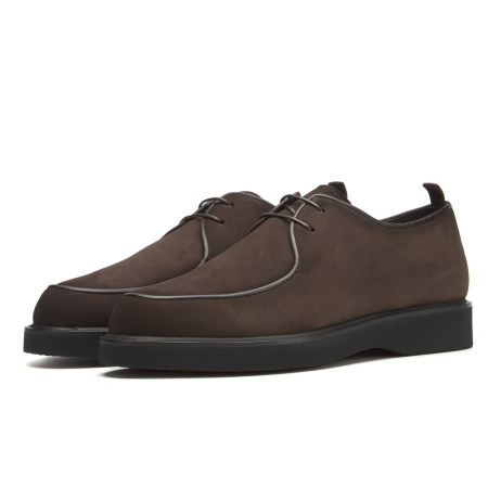 Туфли на меху SMAN (Размер: 38, цвет: коричневый, код: MA14/24-2)