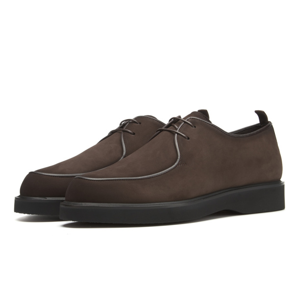 Туфли на меху SMAN (Размер: 38, цвет: коричневый, код: MA14/24-2)