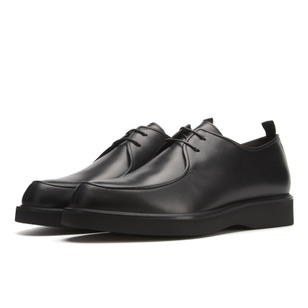 Туфли на меху SMAN (Размер: 38, цвет: черный, код: MA15/24-2)