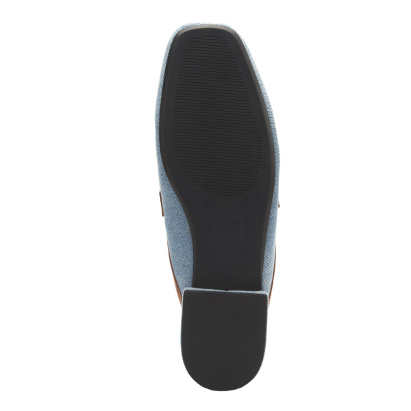 Лофер SMAN (Размер: 36, цвет: небесно-голубой/коричневый, код: CWD17/24-1)