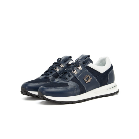 Кроссовки GIAMPIERONICOLA (Размер: 39, цвет: синий, код: MN10/24-1)