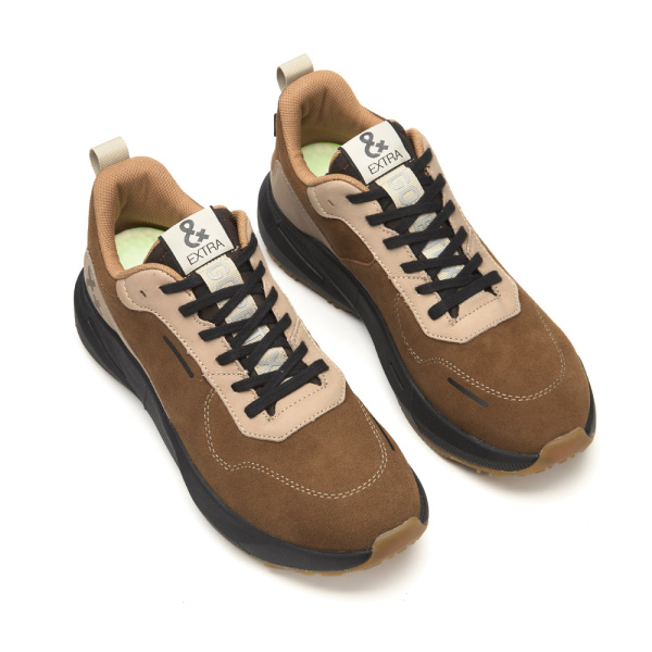 Кроссовки SMAN ITALY (Размер: 39, цвет: коричневый, код: MH08/24-2)